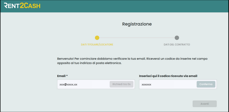 Verifica e-mail