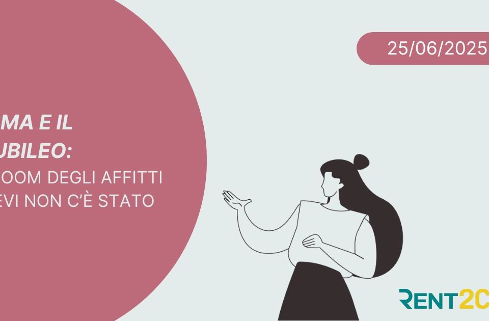 Illustrazione per flash news su Giubileo 2025: il boom atteso degli affitti brevi a Roma non c’è stato, pubblicata da Rent2Cash