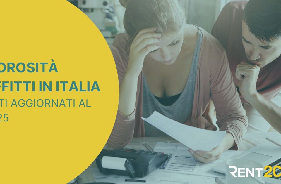 Illustrazione di Morosità affitti in Italia 2025