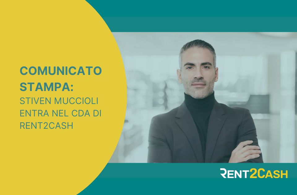 Stiven Muccioli entra nel CdA di Rent2Cash